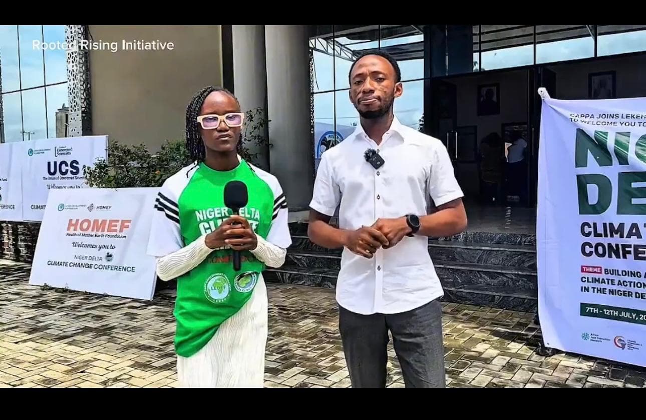 Rooted Rising Initiative Highlights Youth Voices at the Niger Delta Climate Change Conference