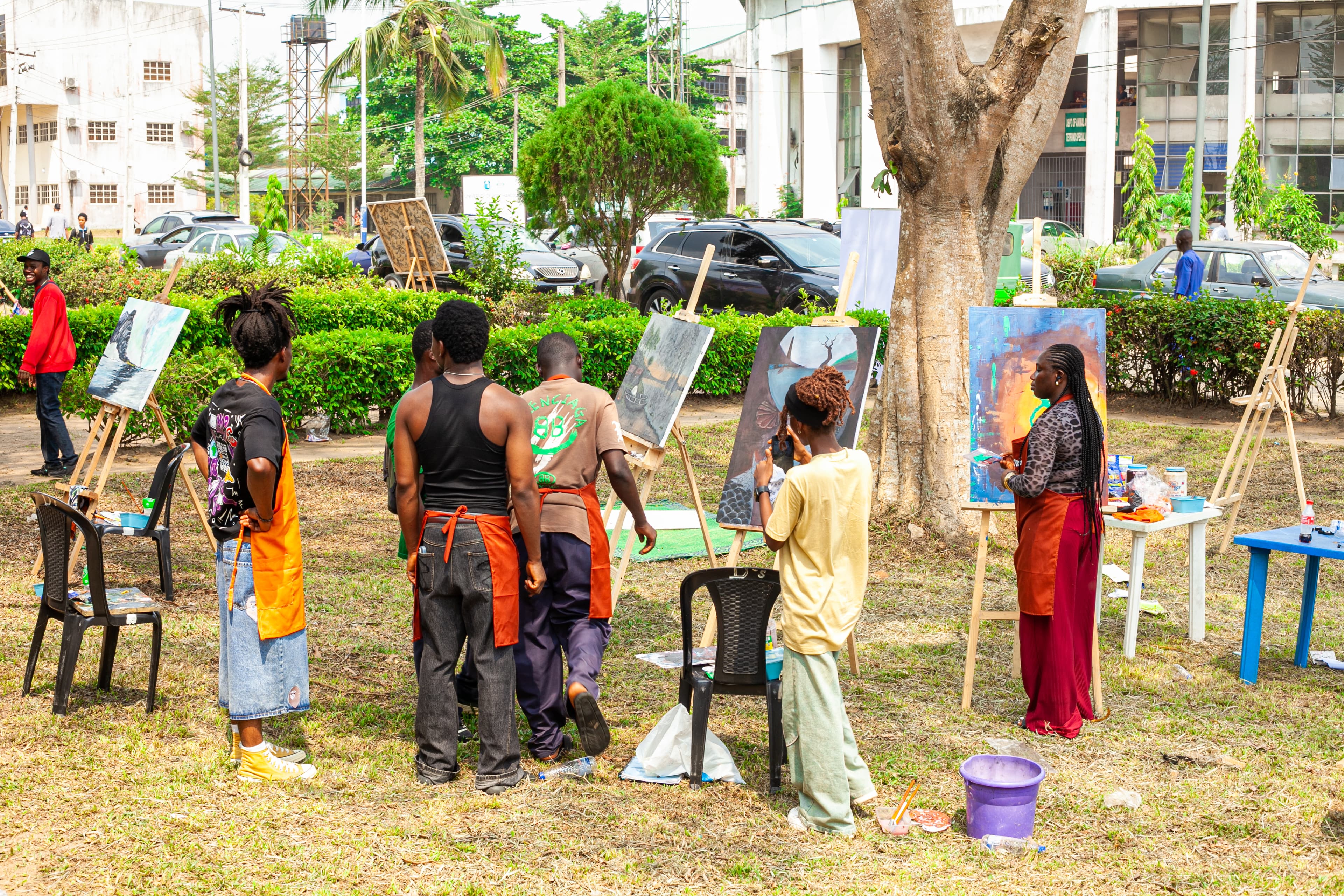 Painting the Change (Live Painting Session)